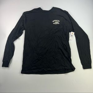 Quiksilver Men's XL Waterman Bait Stealer Crew Neck Long Sleeve T-Shirt New